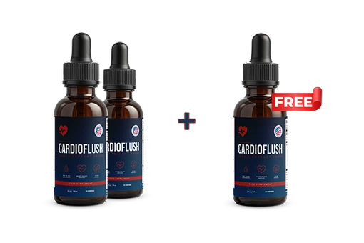 Three bottles of CardioFlush